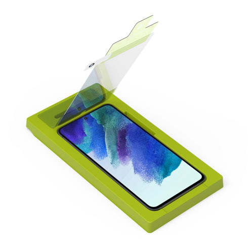 PureGear Samsung Galaxy S21 FE 5G Ultra HD Tempered Glass Screen Protector w/ Applicator Tray